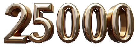 25000 logo